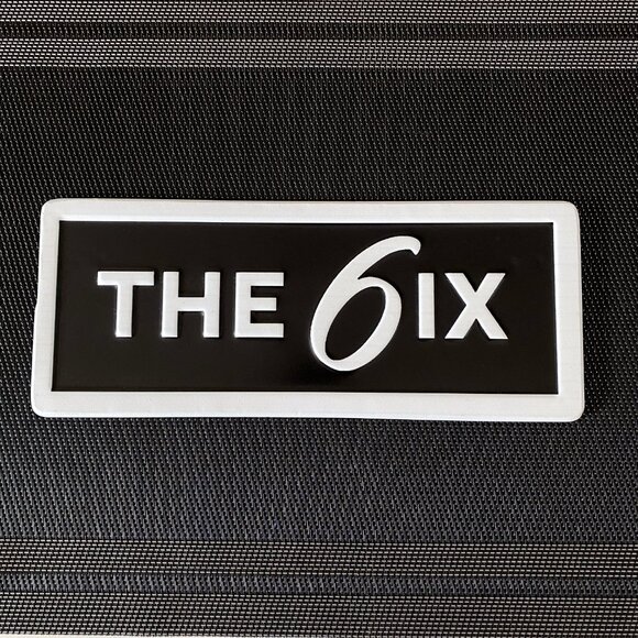 “THE 6IX" (The Six) Rectangle Metal Sign - Toronto - Picture 1 of 6